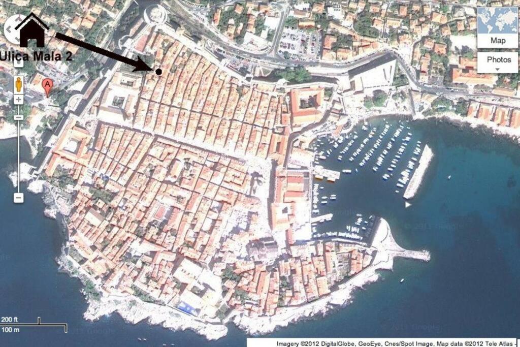 Apartamento 1-Bdrm With Terrace In The Old Town Dubrovnik Exterior foto